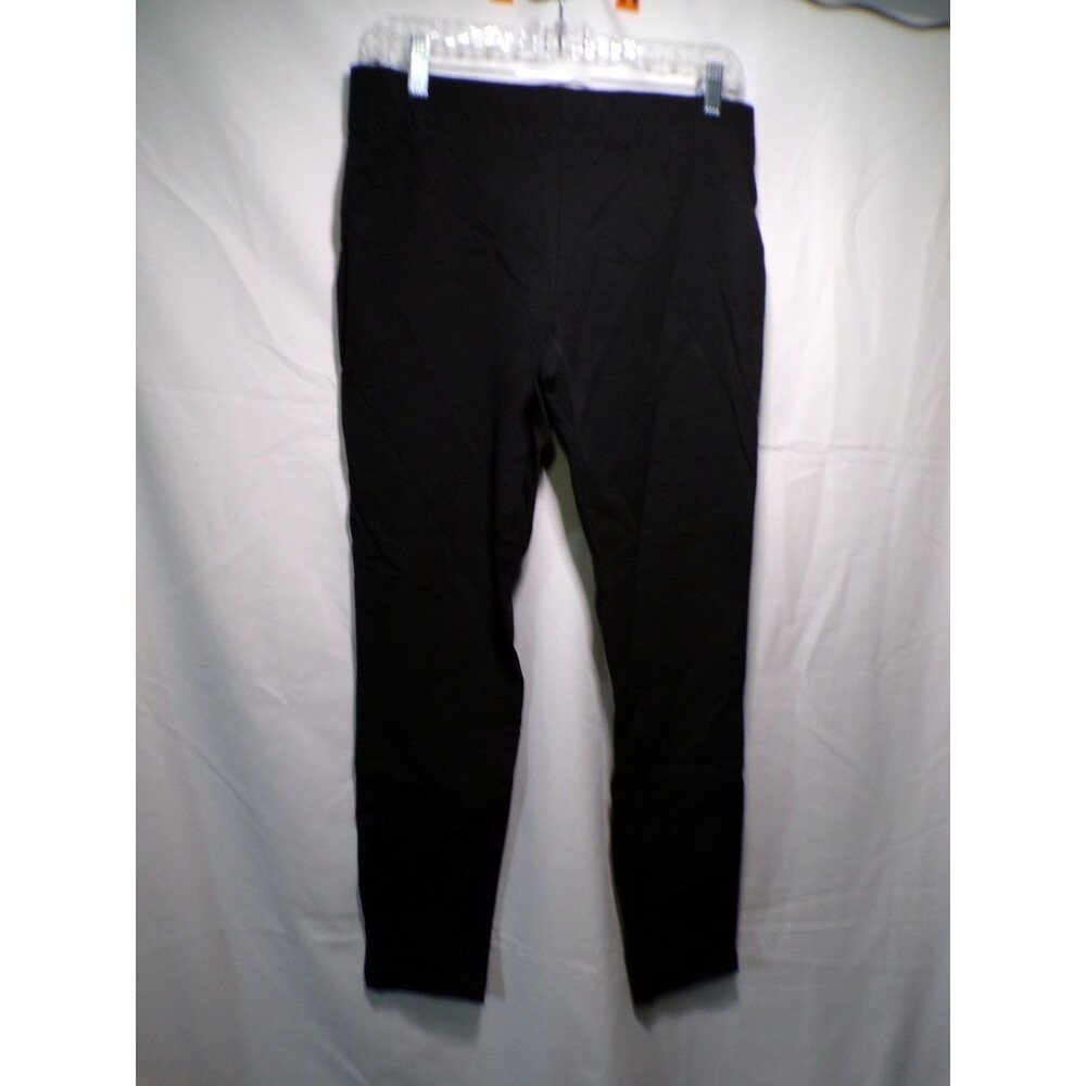 Ann Taylor Women's Black Pull On Stretch Leggings Size 8 Skinny Jegging